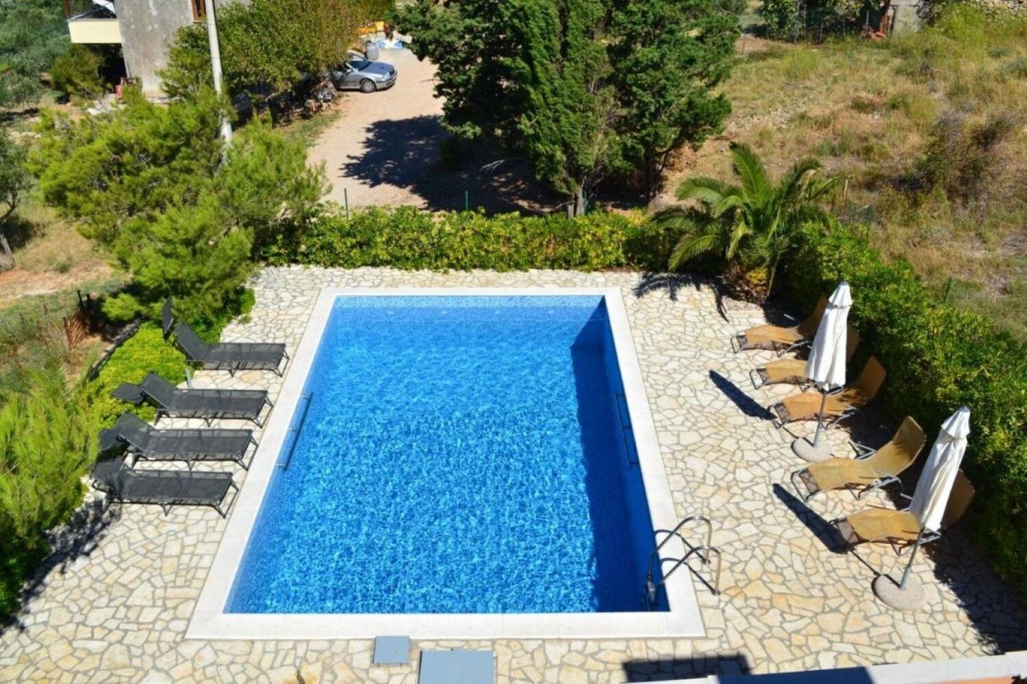 Apartment Irena - Private Pool Banjol Exterior photo